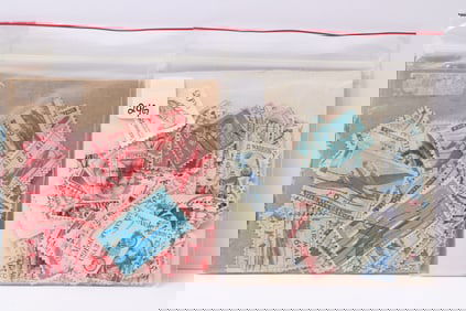 Mystery Lot of Canceled U.S. Stamps – Predominantly 1¢ Issues