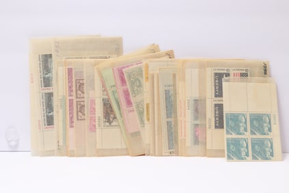 United States Plate Blocks – 1930s–1970s Issues