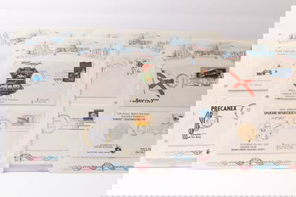 Group of U.S. Philatelic Exhibition and Event Covers, 1969–1976