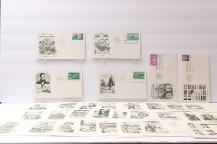 U.S. First Day Covers – Mid-20th Century Commemoratives