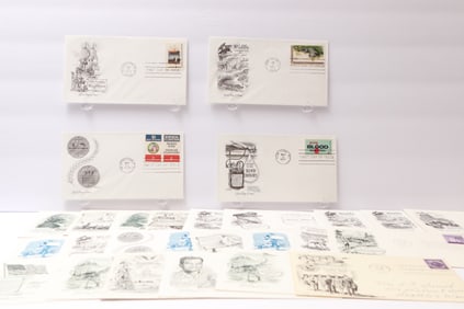 U.S. First Day Covers – Wildlife, Holidays, and Historical Commemoratives
