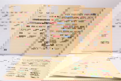 Papua New Guinea, Cayman Islands, Pitcairn Islands, and Related Areas Stamp Collection