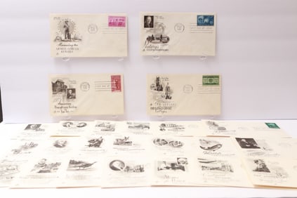 U.S. First Day Covers – Commemoratives and Events (1930s–1950s)
