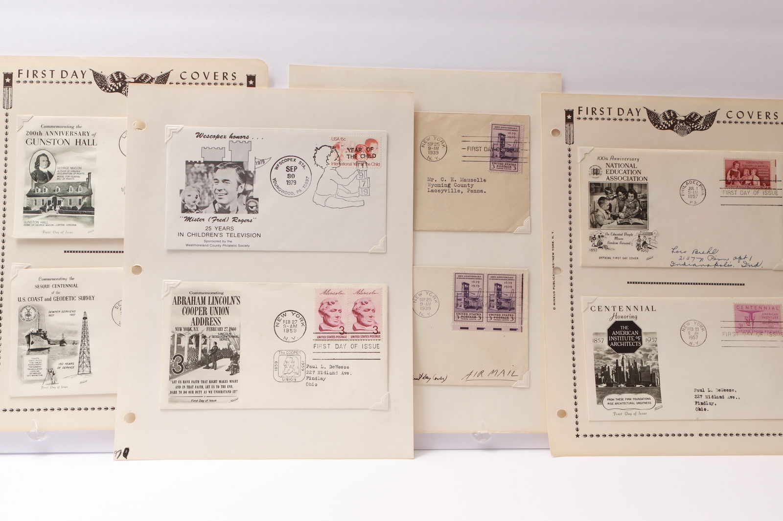 Group of U.S. First Day Covers – Historical, Educational, and Commemorative Issues (1930s–1970s) (1 of 15)