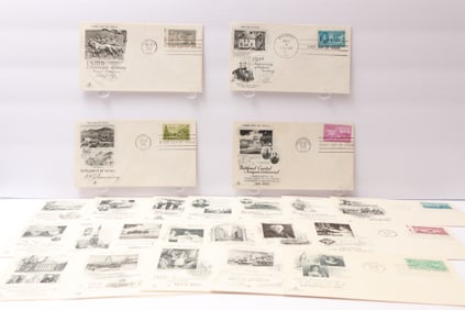 U.S. First Day Covers – Historical Anniversaries and Commemoratives (1950–1952)