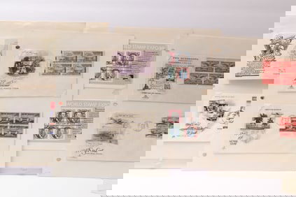 Collection of U.S. First Day Covers – Airmail, Stamp Centennials, and World Stamp Expo