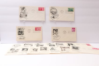 U.S. First Day Covers – Historical Events and Commemoratives (1940s–1950s)