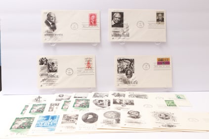 U.S. First Day Covers – Historical, Literary, Medical, and Commemorative Themes (1960s)