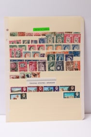 Worldwide Stamps - Middle East, Latin America, Asia, and Europe