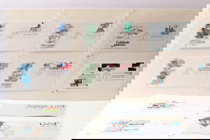 U.S. First Day Covers and Aerogrammes (1970s–1990s)