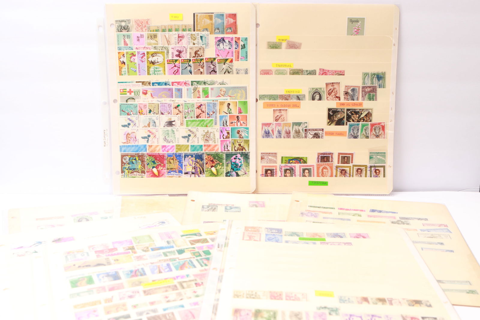 Worldwide Stamps – Iraq, Syria, Swaziland, Thailand, Uganda, Venezuela, Cayman Islands, and Ceylon (1 of 20)