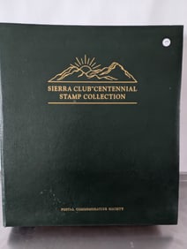 Sierra Club™ Centennial Stamp Collection issued by the Postal Commemorative Society.