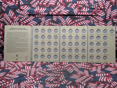 *EMPTY* New Littleton National Park Quarter Book *NO COINS*