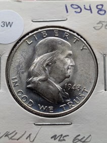 1948 Franklin Half Dollar