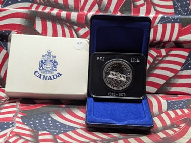 1973 Prince Edward Island Canada One Dollar In OGP