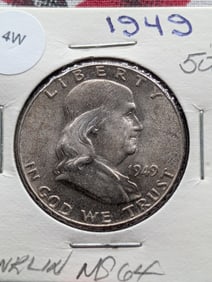 1949 Franklin Half Dollar
