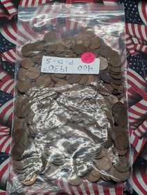 (400) 1930's P D & S Lincoln Wheat Cents