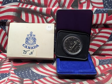 1975 Canada One Dollar In OGP