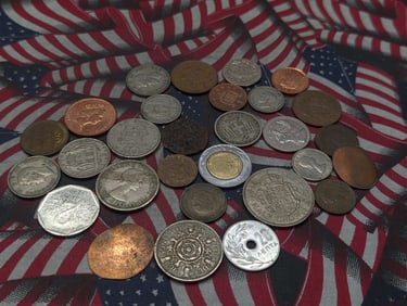 (29) Mixed Date Foreign Coins