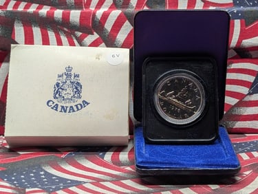 1976 Canada One Dollar In OGP