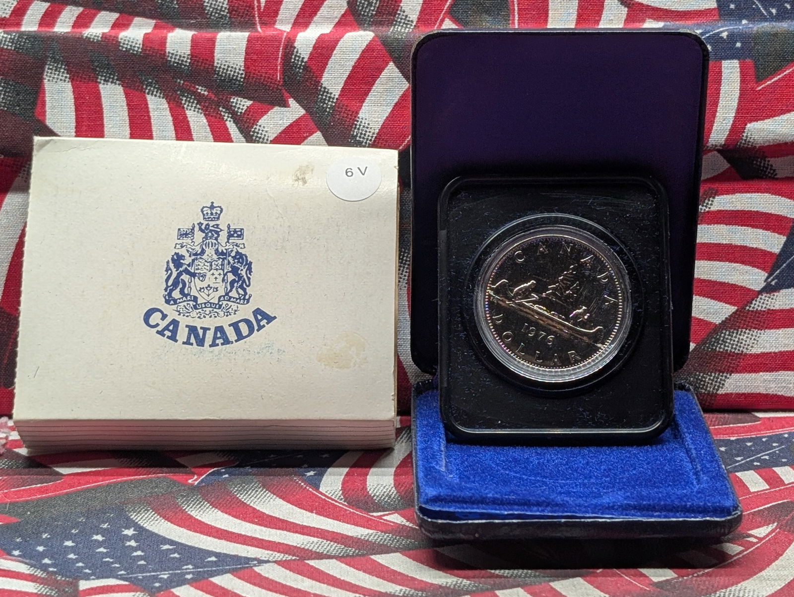 1976 Canada One Dollar In OGP (1 of 3)