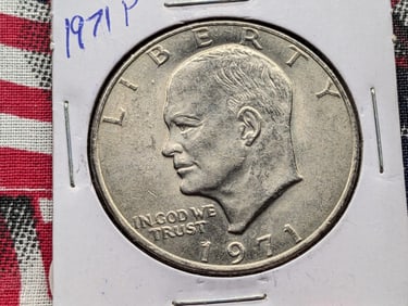 1971-P Eisenhower Dollar