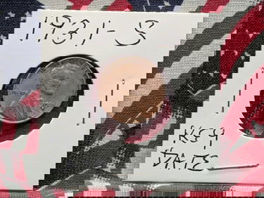 1931-S Lincoln Wheat Cent - Key Date