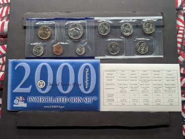 2000-P UNC US Mint Set In OGP