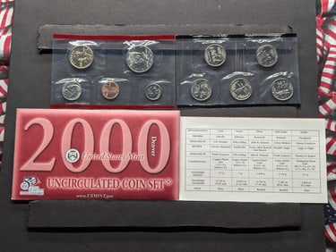 2000-D UNC US Mint Set In OGP