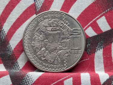 1982 Mexico 50 Pesos Coin