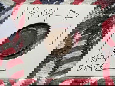 1914-D Lincoln Wheat Cent - Key Date