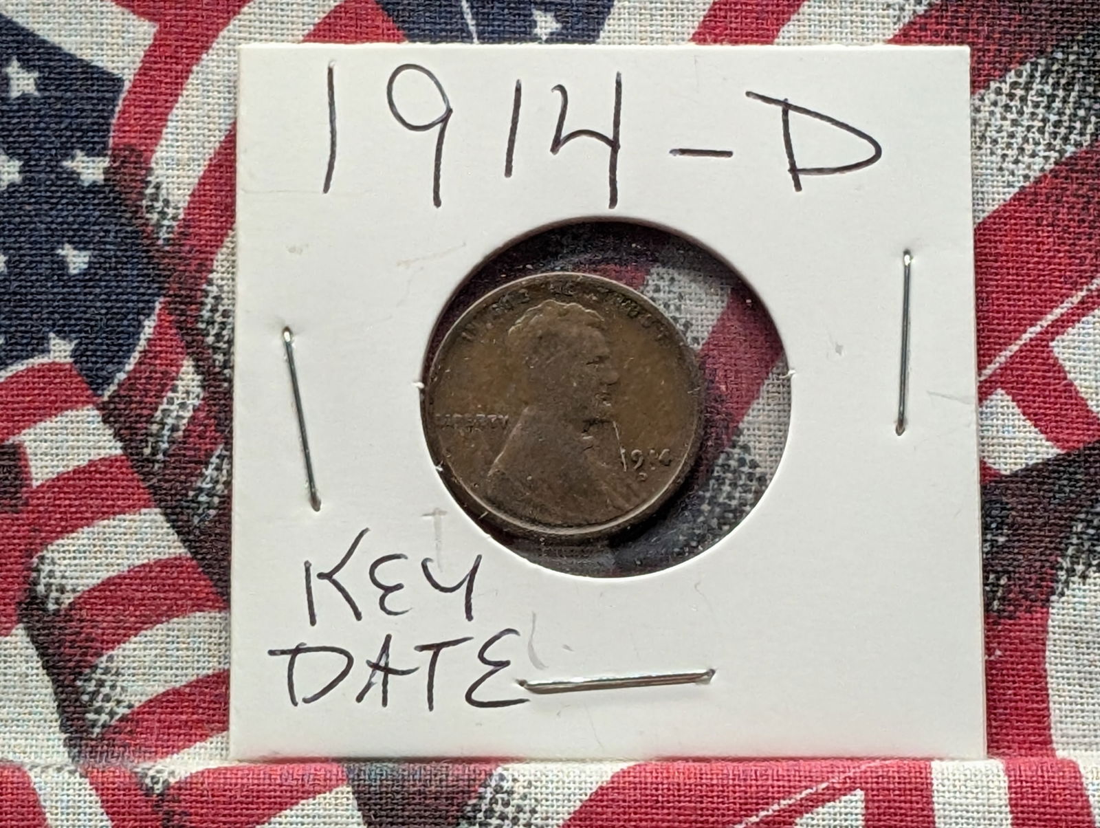 1914-D Lincoln Wheat Cent - Key Date (1 of 3)