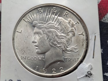 1922-P Peace Dollar