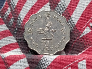 1981 Asia Two Dollars Coin