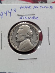 1944-S 35% Silver Wartime Jefferson Nickel