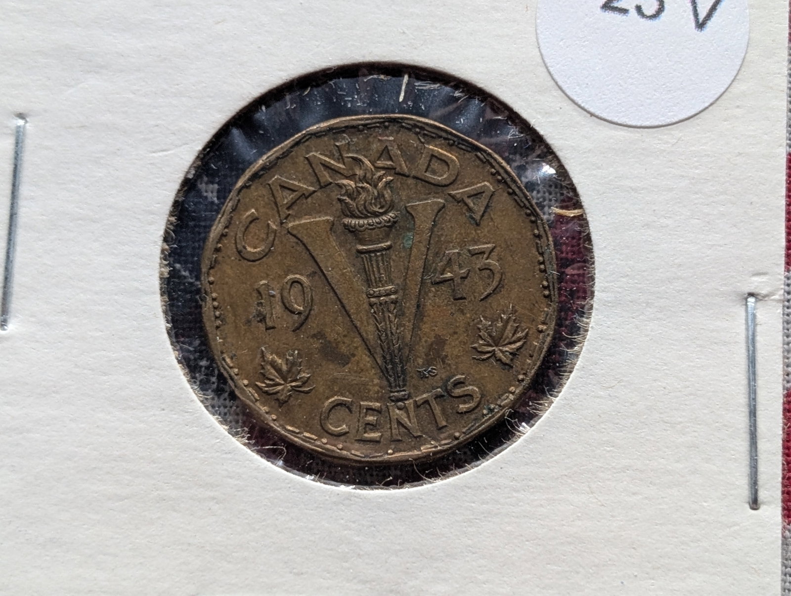 1943 Canada Victory Five Cents: 1943 Canada Victory Five Cents