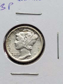 1943-P Mercury Dime