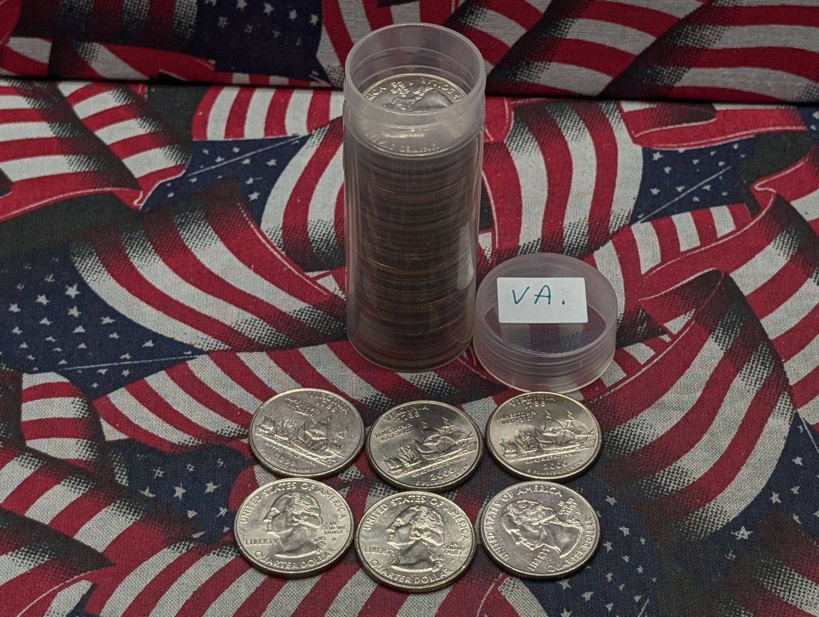 (40) Virginia Washington State Quarters: (40) Virginia Washington State Quarters