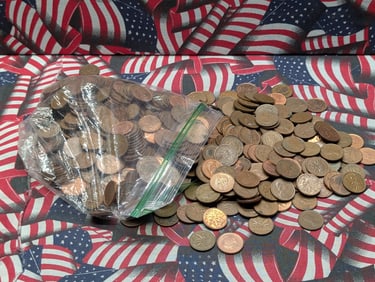 Approximately Three And A Half Pounds Of Unresearched Canada One Cents