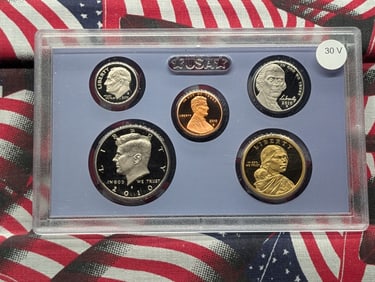 2010-S Partial U.S. Mint Proof Set, NO BOX