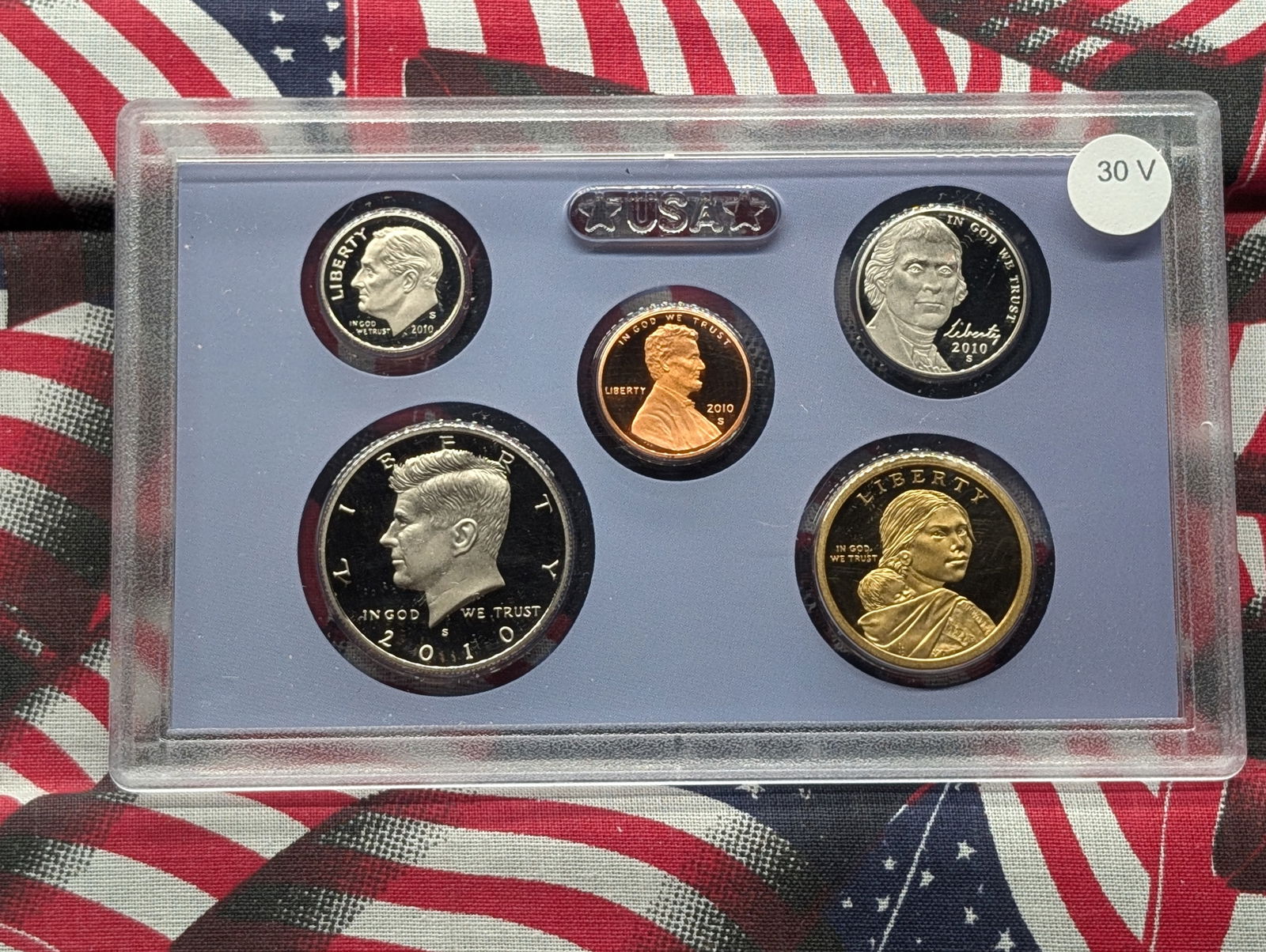 2010-S Partial U.S. Mint Proof Set, NO BOX (1 of 2)