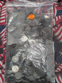 (1,000) 1943 Wartime Steel Lincoln Wheat Cents