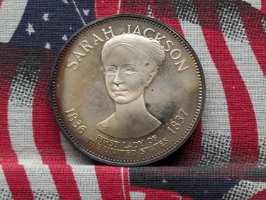 Sarah Jackson First Lady Of The U.S. Commemorative Medal