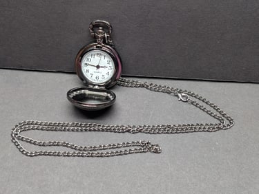 Charlie Brown Rock & Roll Pocket Watch, New, Works Great, Nice Gifts!