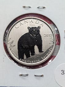 2019 Canada Wildlife Ursus Americanus Kermodei Bear Fifty Cents