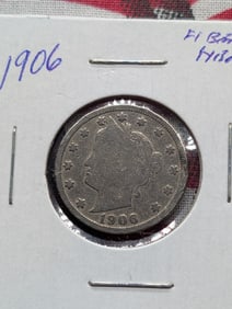 1906 Liberty Head V Nickel