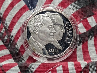 2015-W March of Dimes 90% Silver Dollar - Commemorative Coin