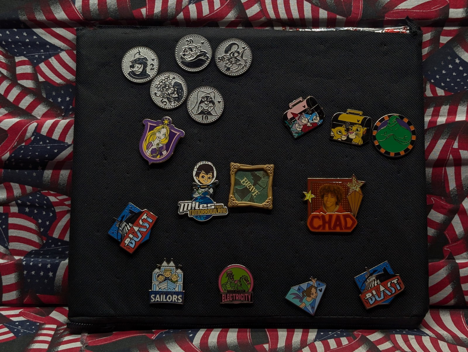 Seventeen Disney Pins, $8-12 Dollars Each at Disneyland: Seventeen Disney Pins, $8-12 Dollars Each at Disneyland