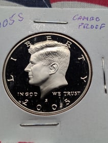 2005-S Kennedy Half Dollar Cameo Proof