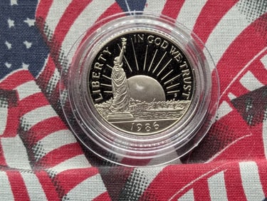 1986-S Nation of Immigrants Clad Half Dollar - Commemorative Coin